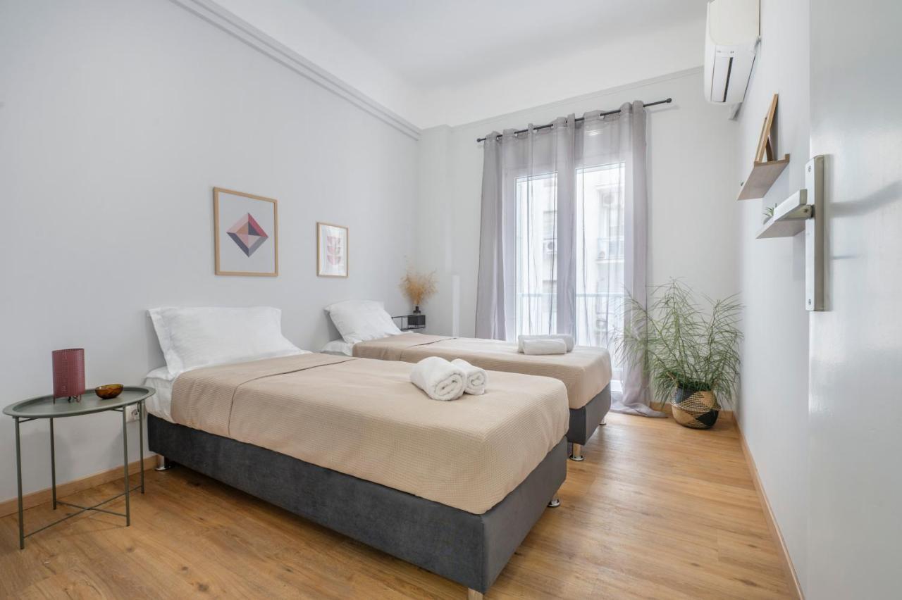 Luxury 2 Bdroom Apt- Megaro Mousikis Atene Esterno foto